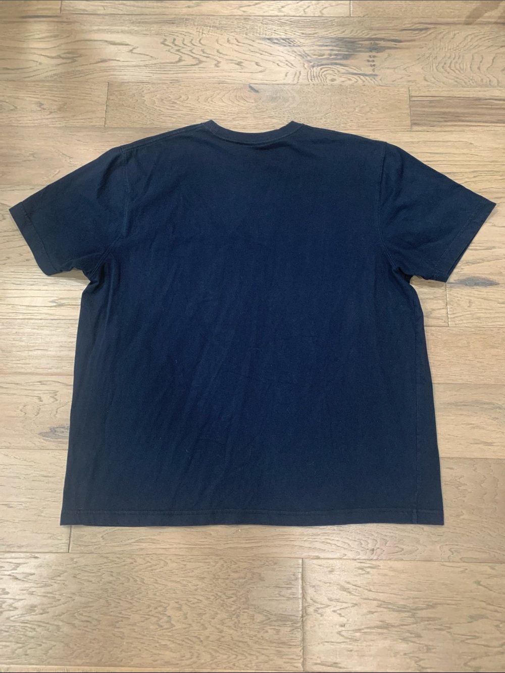 L.L. Bean Navy Short-Sleeve Pocket Tee Size XL 100% Cotton - Picture 8 of 8